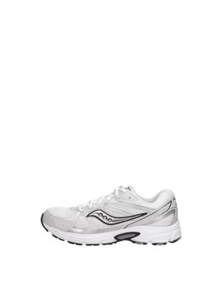 Lniane sneakersy Saucony białe