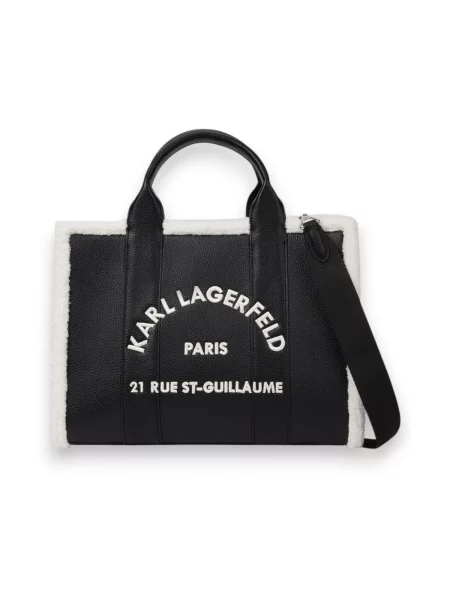 Shopper kabelka Karl Lagerfeld čierna