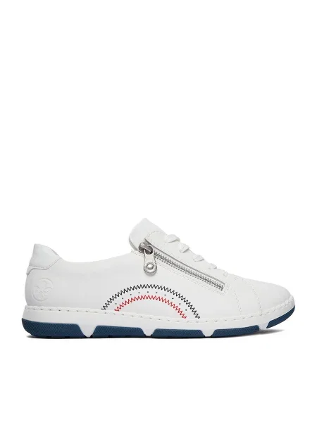 Sneakersy Rieker biela