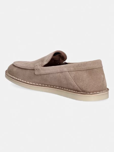 Mokasyny Tommy Hilfiger beżowe