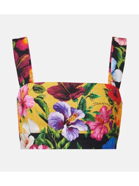 Top Dolce&gabbana cu model floral