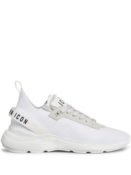 Sneakerși Dsquared2 chunky alb