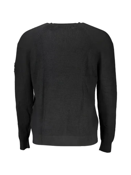 Pulover Calvin Klein cu autograf negru