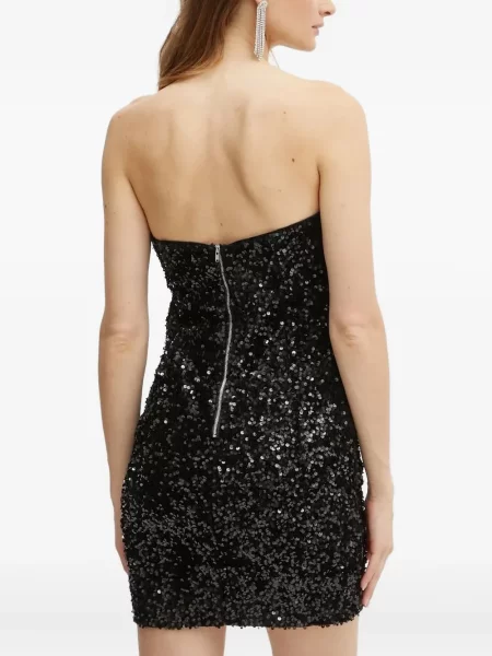 Rochie mini Bardot de costum negru