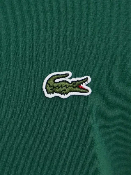 Póló Lacoste autogrammal zöld