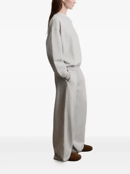Pantaloni 12 Storeez din material terry gri