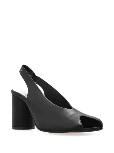 Pantofi cu toc Mm6 Maison Margiela slingback negru