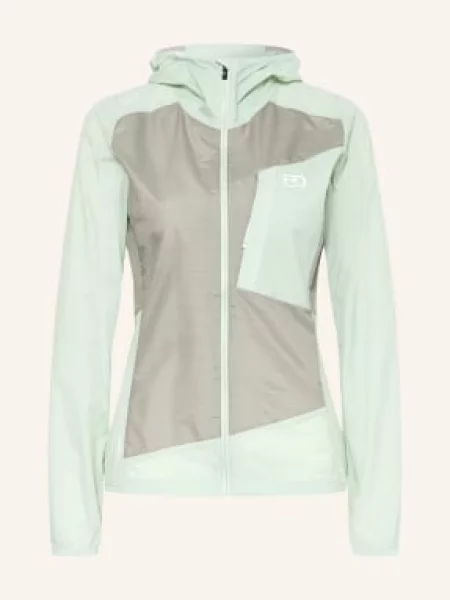 Ortovox Kurtka Wiatrówka Trace gruen szara