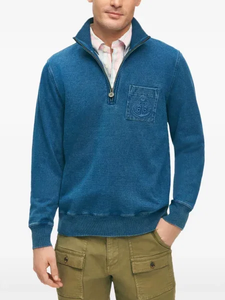 Mikina Brooks Brothers modrá