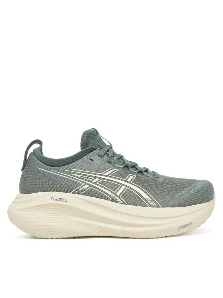 Кросівки для бігу Asics Gel-Nimbus 27 monument/blue/whisper green сірі