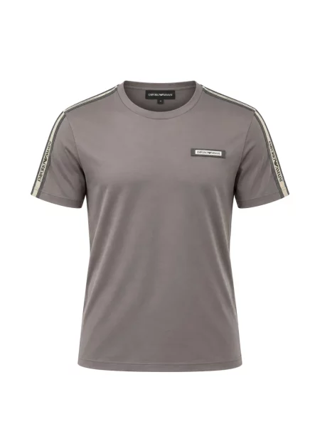Tricou Ea7 Emporio Armani cu autograf gri