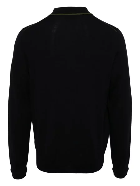 Polo Ps Paul Smith de lână albastru