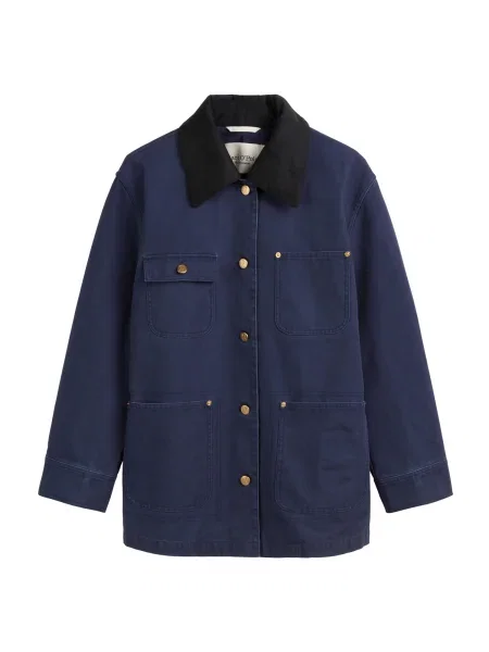 Marc O'Polo Geacă de primăvară-toamnă albastru noapte negru