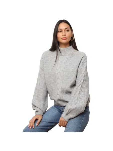 Pulover La Modeuse gri