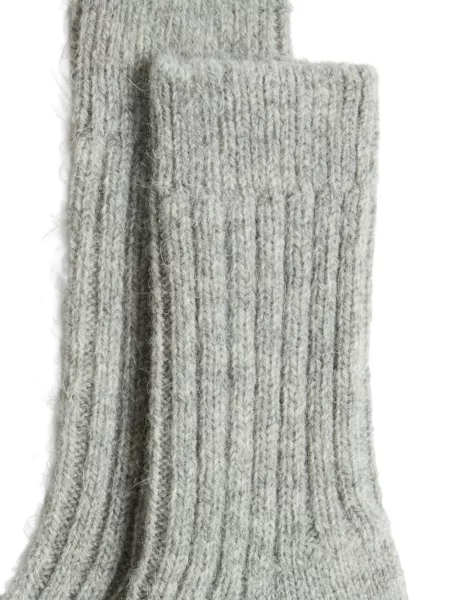 Șosete Woolrich de lână gri
