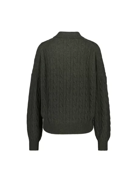 Sweter Polo Ralph Lauren wełniany zielony