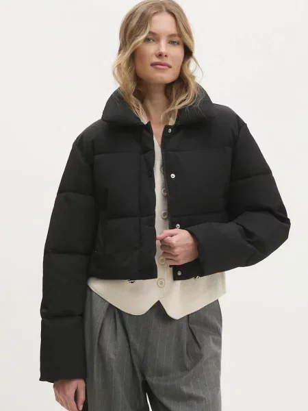 Answear Lab geaca femei de iarna negru