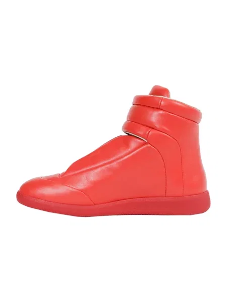 Sneakersy Maison Margiela skórzane czerwone