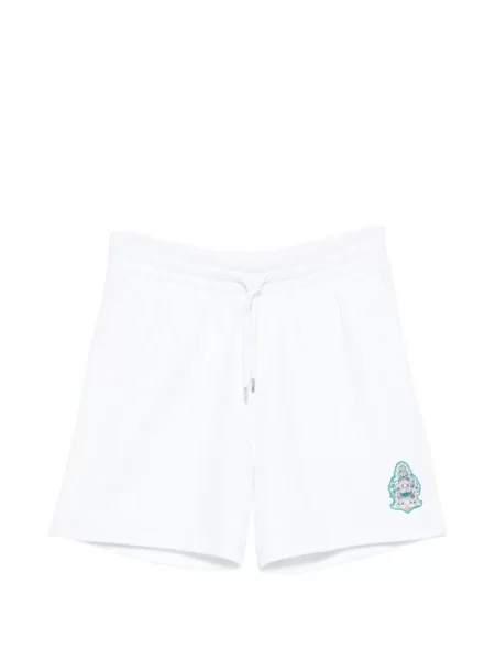 Pantaloni scurți Casablanca cu cordon alb