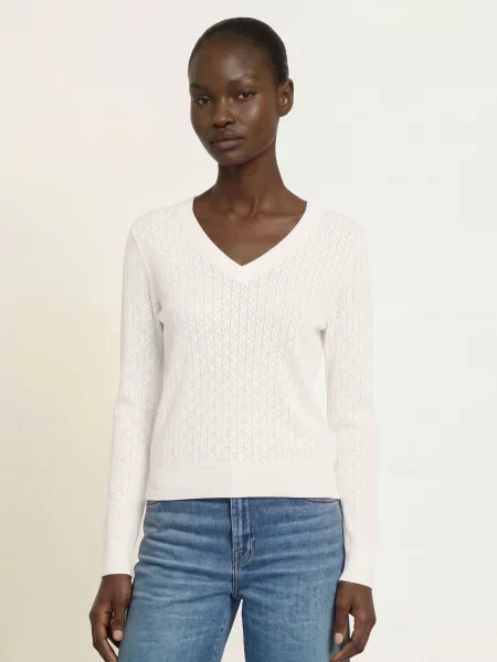Calvin Klein Sweter weiss
