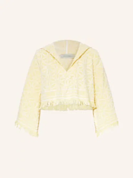 Zimmermann Bluza Z Kapturem Coco Z Frottee gelb biała