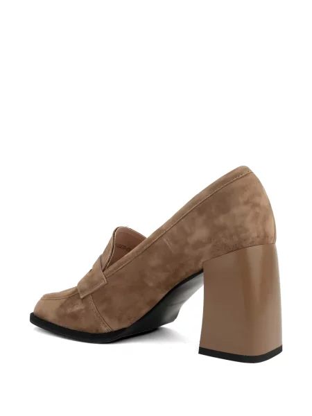 Pantofi loafer Linda Baumann cu toc bloc