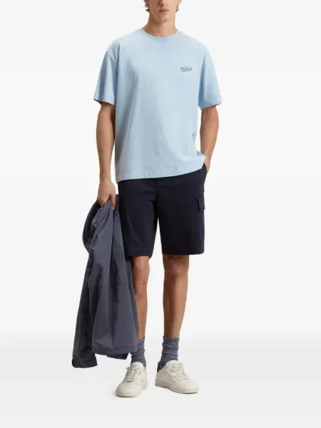 Tricou Woolrich cu autograf albastru