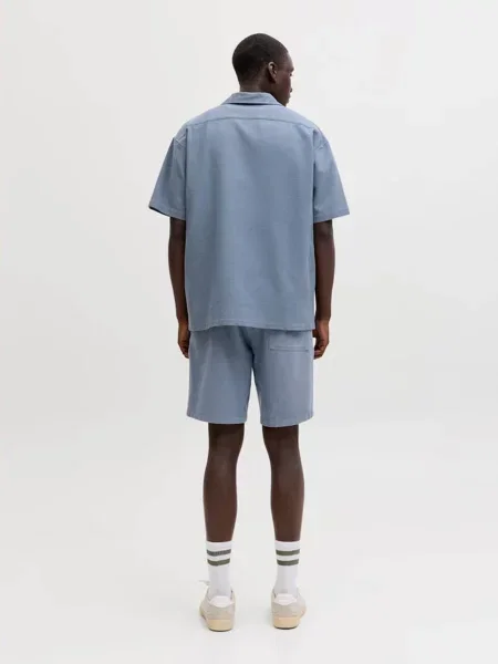 Повседневная рубашка Jack & Jones бежевая