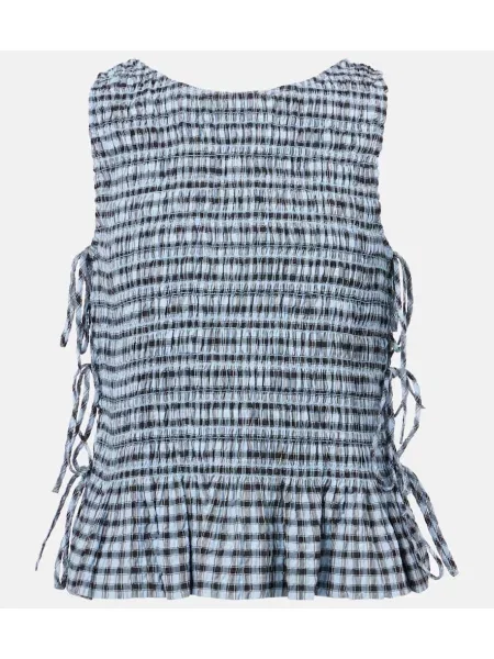 Cămașă Ganni albastru