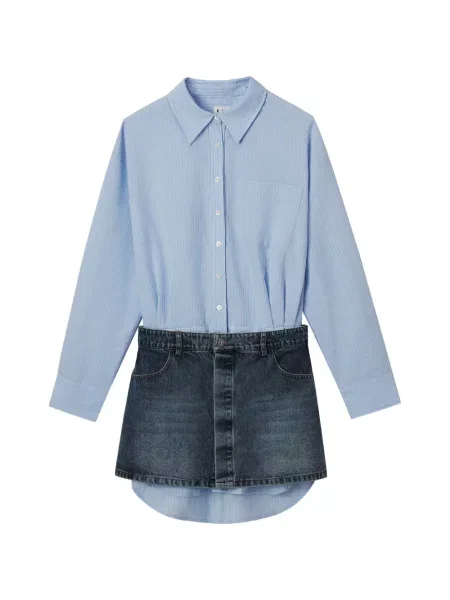 Rochie din denim B+ab albastru