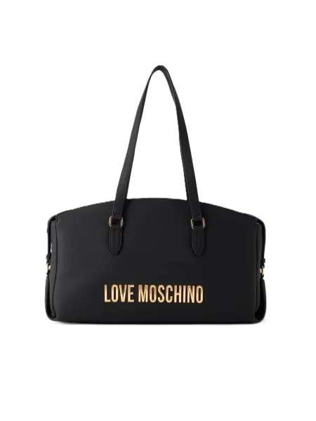 LOVE MOSCHINO Ročna torba črna