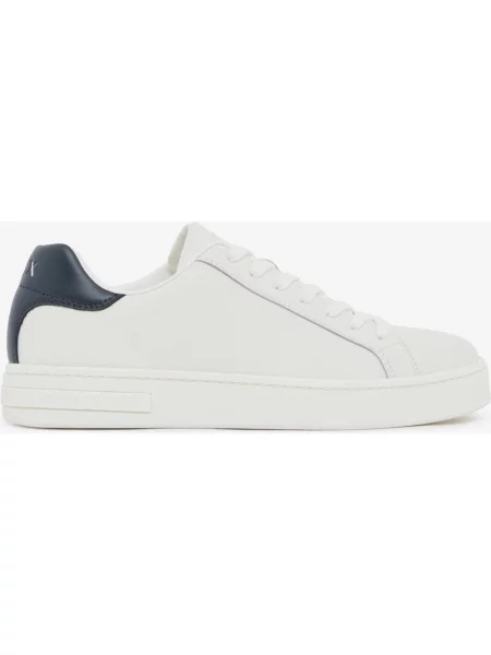 Buty do biegania Armani Exchange Essential Leather granatowy 38 biały
