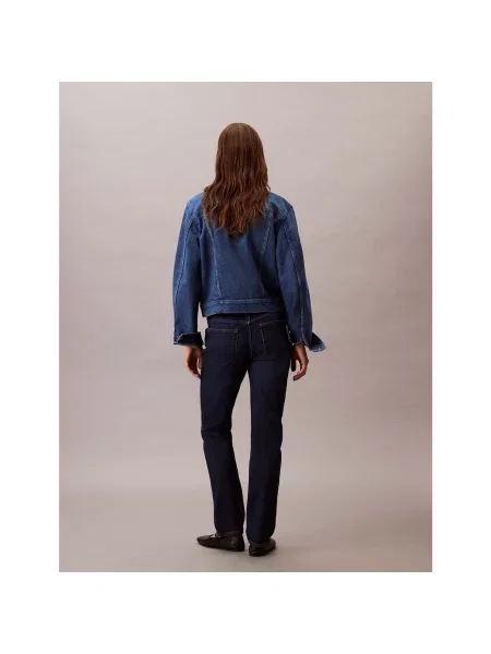 Blugi Calvin Klein Jeans albastru