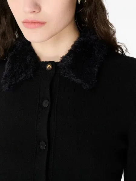 Cropp cardigan Marine Serre de lână negru