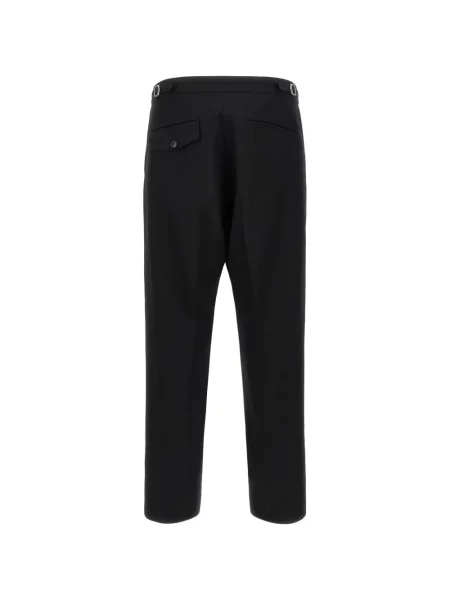 Pantaloni Namacheko țesuți negru