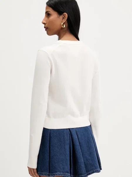 Tommy Jeans sweter biały
