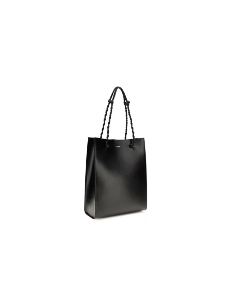 Torebka Jil Sander skórzana czarna