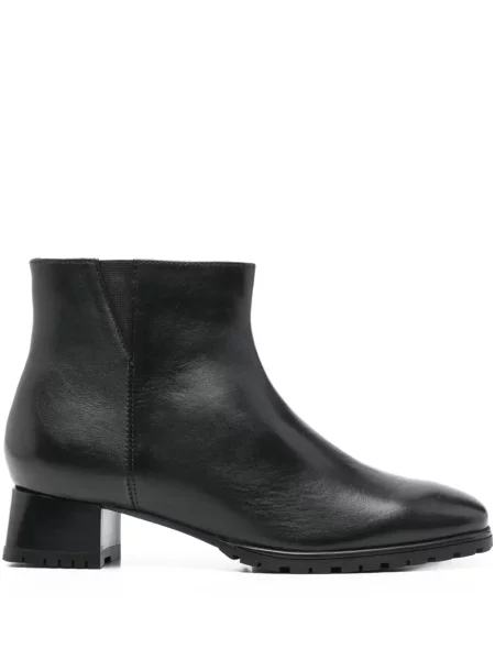 Botine Ara cu toc pătrat negru