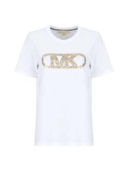 Klasična majica Michael Michael Kors s kratkimi rokavi bela