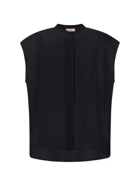 Gulerat bluză Herno negru