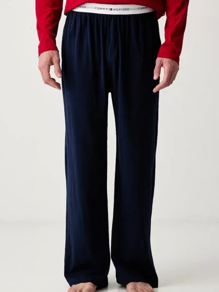 Tommy Hilfiger piżama dwuczęściowa czerwona