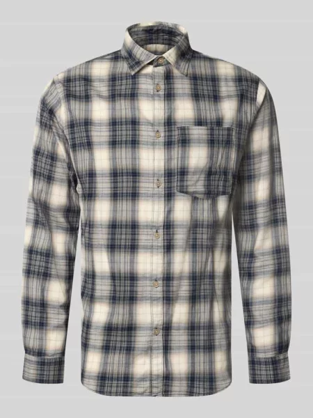 Koszula casualowa o kroju slim fit z czystej bawełny model James' Jack & Jones biała