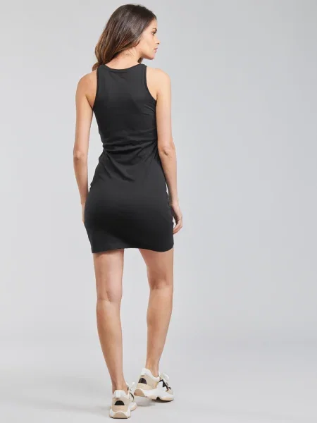 Rochie din denim Calvin Klein Jeans de costum negru