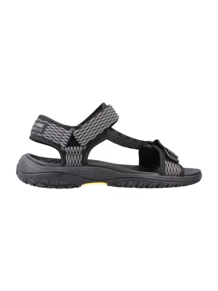 Szandál Skechers Lomell-Rip Tide Fekete szürke