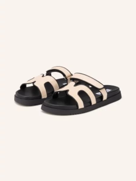 Steve Madden Klapki Missile schwarz czarne