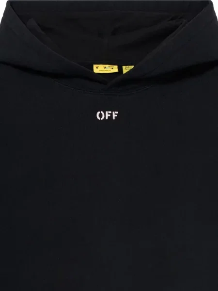 Mikina s kapucňou Off-white biela