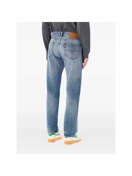 Jeansy straight leg Levi's niebieskie