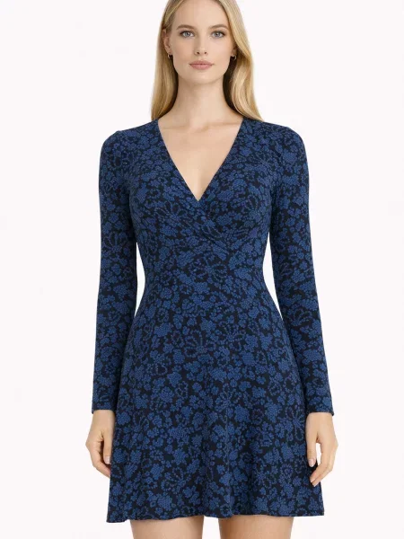 Sukienka Guido Maria Kretschmer z długim rękawem czarna