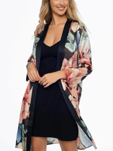 Женский короткий халат