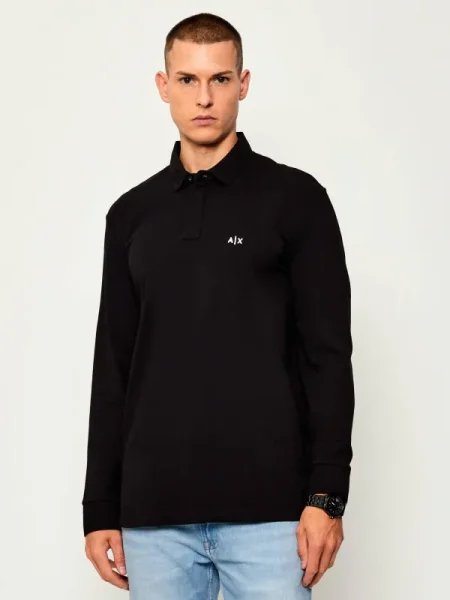 Póló Armani Exchange fekete